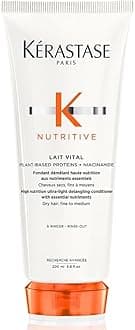 Nutritive, High Nutrition Ultra-Light Conditioner for Fine to Medium Dry Hair with Niacinamide, Lait Vital, 200 ml