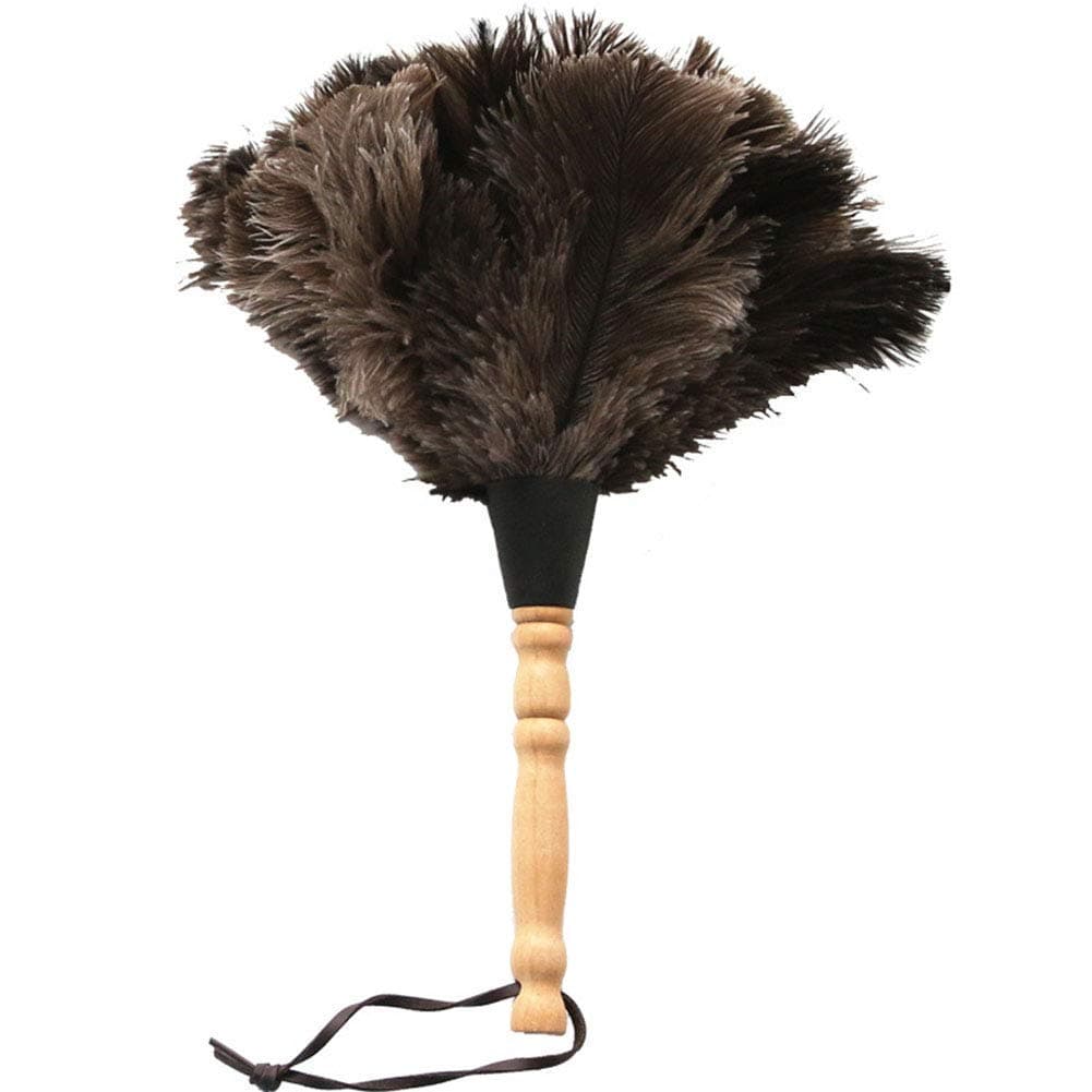 Ostrich Feather Household Dust Brush (Small)