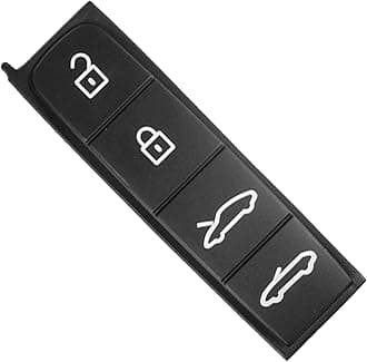 Black Rubber Key Button Cover Compatible with Porsche 911 Cabriolet 2019-2025 Compatible with Porsche Accessories