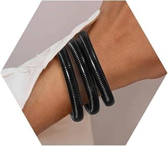 18K Gold Plated Bracelets for Women Gold Bangles for Women Chunky Bangle Bracelets for Women Bracelets Stack Tarnish Free Bangle Set of 3 for Women Accessories for Her Gifts