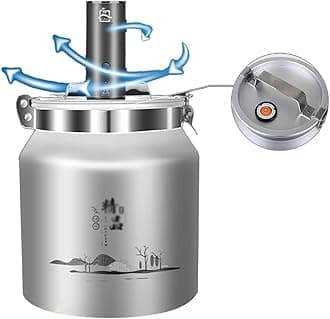 Food Containers with Lids, for Flour, Sugar, Rice & Baking Supply - Airtight Bulk Food Storage for Kitchen & Pantry Organization (Color : Silver, Size : Capacity 6L) (Silver Capacity 10L)