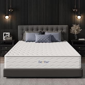 10 Inch Cal King Hybrid Mattress, Charcoal Cooling Gel Memory Foam Mattress in a Box,Pocketed Springs for Isolate Motion, Pressure Relief, CertiPUR-US Certified, Support Comfort