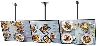 Menu LED Light Box, LED Restaurant Coffee Salon Display Light Box 3D Menu Board LED Backlit Menu Board for Restaurant Cafe Shops Wall Mounted Billboard