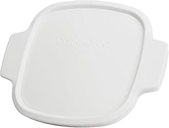 Corningware StoveTop 1qt / 1.5-qt White Plastic Lid (fits Corningware A-1-B a...