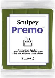 Polyform Premo Sculpey Polymer Clay 2 Ounces-Spanish Olive