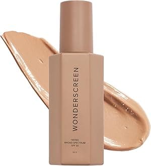 Beauty Tinted Glow Wonderscreen SPF 30, Mineral Sunscreen for Face with 19% Zinc Oxide, Tinted Moisturizer with SPF, 50 g (Medium)