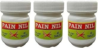 Pain Nil Tablet,Swami Herbal 40 * 3 Pack