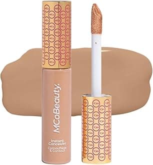 Instant Concealer Camouflage & Contour, Warm Beige, Perfecting Contour with Flawless Coverage, Vegan, Cruelty Free Cosmetics
