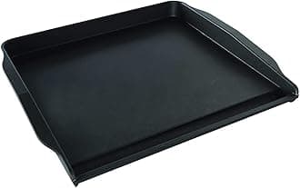 Stovetop Backsplash Griddle, Black, Nonstick