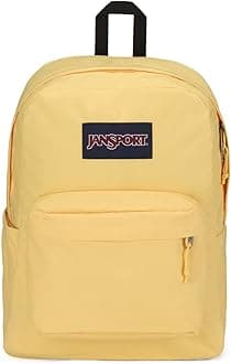 JanSport SuperBreak Backpack - Durable, Lightweight Premium Backpack - Sun Shimmer