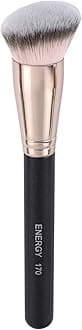 ENERGY Foundation Brush for Liquid Makeup Professional Synthetic Bronzer Brush for Full Coverage Cream Powder Cosmetics Blending Buffing Contouring Vegan application tool 170
