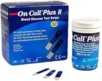 50 On Call Plus II Blood Glucose Test Strips