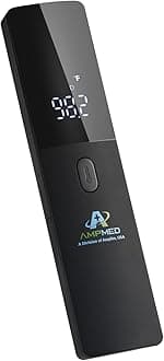 No-Touch Forehead Thermometer for Adults and Kids, Non-Contact Digital Baby Thermometer for Infants/Newborns, Medical Grade Touchless Temporal Thermometer for Fever