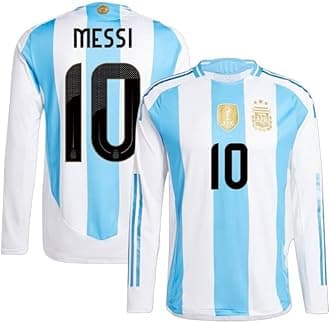 Argentena New Home Football Meesiii 10 Jersey Miamii Tshirt 2024-2025 (Kids,Boys & Men)