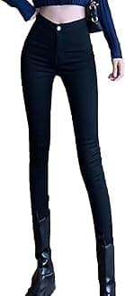 Butt Lifting Skinny Jeans for Women High Waisted Tapered Leg Denim Pants Stretch Classic Casual Slim Fit Jean (Black,27)