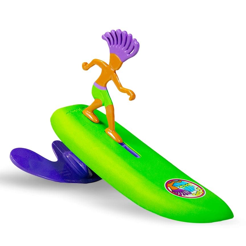 Classics Wave Powered Mini-Surfer and Surfboard Toy - J-Bay Jack