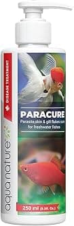 AquaNature® Paracure Parasite,Skin & Gill flukes Cure for Freshwater Aquarium Fishes (250 ml)
