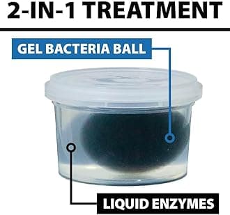 CrystalClear PondShock Organic Ball with Live Bacteria – Natural Live Bacteria Ball Maintains Crystal Clear & Healthy Water