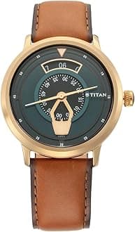 Titan Maritime Analog Green Dial Men's Watch-NN1828QL01