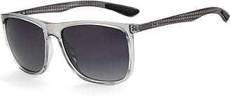 ZENOTTIC Square Polarized Sunglasses for Men Ultralight Carbon Fiber Sun Glasses Driving Fishing Golf Sports UV400 Protection