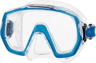 Tusa Freedom Elite Scuba Mask, M-1003 -Fish Tail Blue