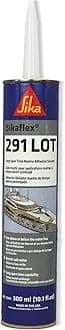 Sikaflex 291 White 10.3 oz. Cartridge Marine Adhesive/Sealant (Quantity 1)