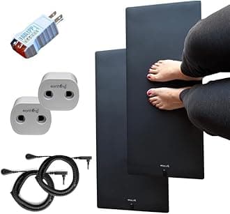 Grounding Mat 2 Pack, Mat Improves Sleep, Reduces Inflammation, Pain, and Anxiety, Clint Ober's Products