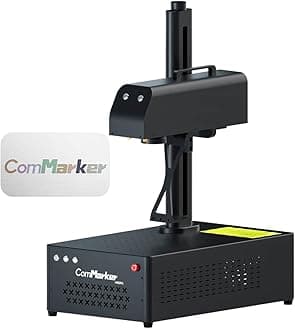 B4 100W JPT Mopa Fiber Laser Engraving Machine, Support Lightburn Laser Engraver with 2Lens and L Protective Shield, 2in1 Desktop Handheld Color Marking Machine for Stainless Steel,Ring