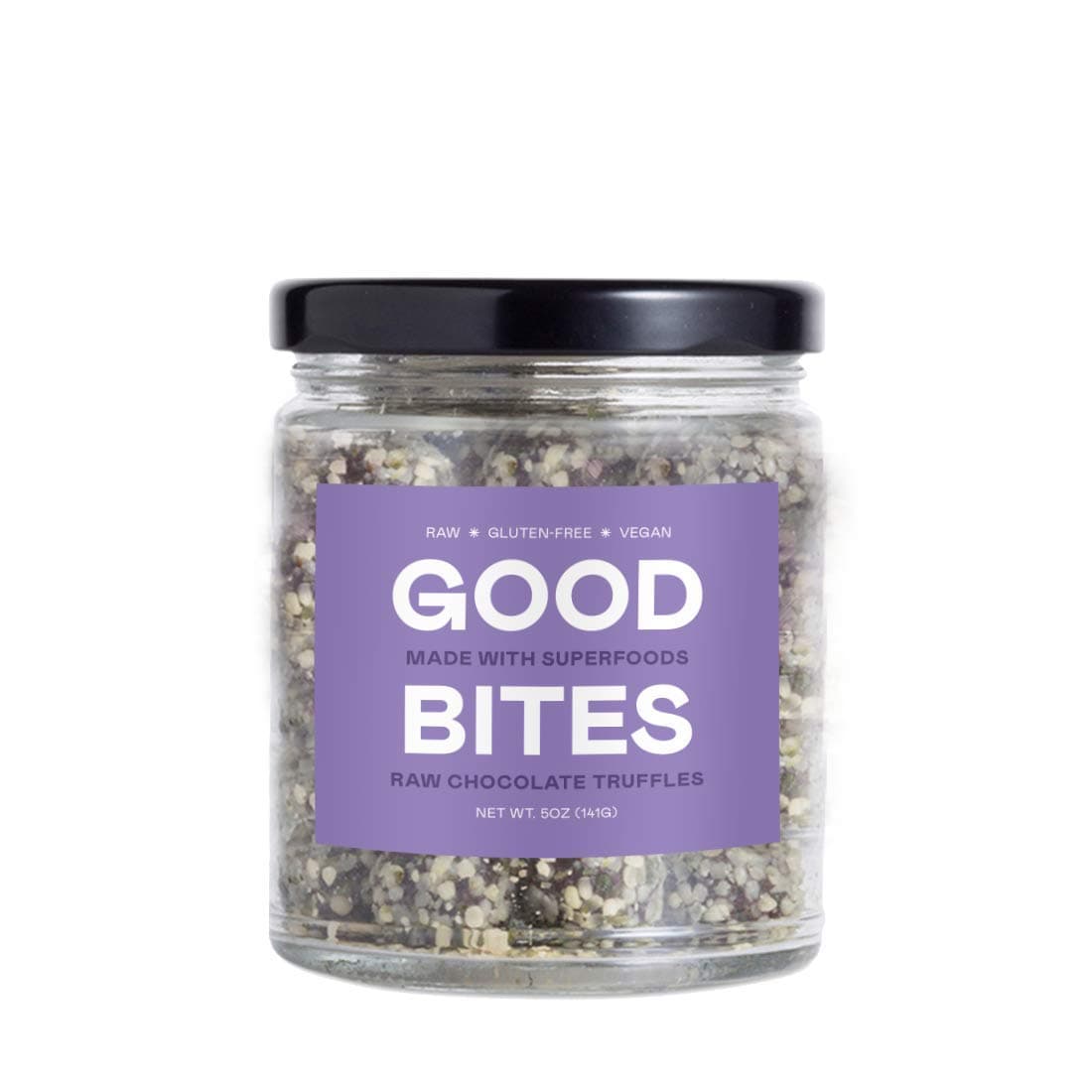GoodBites Mini Raw Chocolate Truffle - 5.0 ounce Jar