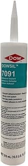 DOWSIL 7091 Silicone Adhesive-Sealant Black 10 oz
