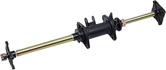 32" Rear Axle Complete Assembly Kit 4 Holes Carrier Wheel Hub Rear Axle For 110CC 150CC 200CC ATV Quad Bike Go Kart Buggy
