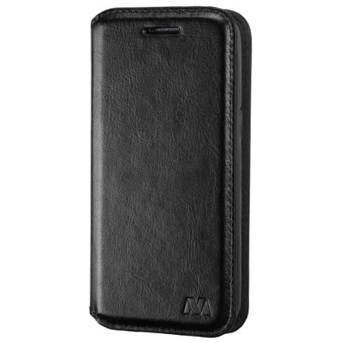 (Tm) [Samsung Galaxy Avant / G386t (T-mobile) Wallet Case] Wallet Flip Case Pouch Cover Fold Stand Case Premium Leather Wallet Flip Case Pu Leather with Card Slots {Free Touch Pen} (Black Leather Wallet Case)