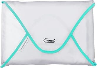 Mumi Design Travel Garment Bag Clothes Folder, Aqua, L, Modern