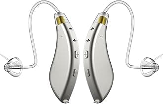 BlaidsX Pro Programmable Hearing Aids for Adults with Mobile App, Hearing Test & Noise Cancellation, Hearing Aids for Seniors with Bluetooth, Dual Mic & 48 DSP Channels | USA-Made Multi Core Processor