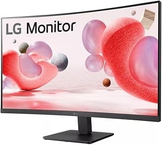 LG 32MR50C-B PC monitor 81.3 cm [32] 1920 x 1080 pixels Full HD Black (32 INCH FHD VA Curved 100Hz HDMI Monitor)