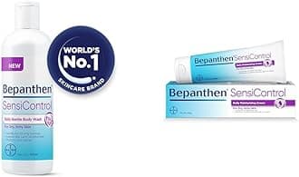 Bepanthen World's No.1 Skincare Brand SensiControl Bodywash and Moisturizer for Dry Skin