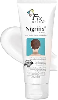 Nigrifix Cream for Acanthosis Nigricans with Lactic Acid For Body Parts like Neck, Ankles, Knuckles, Armpits, Thighs & Elbows | Exfoliant 100 gm (Pack of 1)