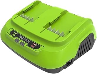 40 V 8 A charger battery - universal charger for garden and power tools, charges 2 Ah in 30 minutes, for 40 V batteries, 3 year warranty - G40X2UC8