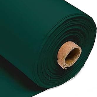 100% Cotton Fabric 60 Inch 150cm Wide 150GSM Material for Sewing, Dressmaking, Quilting, Curtain Linings, Pillowcases & Totes Fabric by The Half Metre by Discount Fabrics LTD(Bottle Green, 5m)