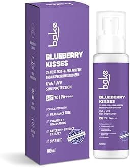 BAKE 100% Mineral Water Resistant Sunscreen Spf 70 Pa+++ With 2% Kojic Acid, Alpha Arbutin & Niacinamide For Pigmentation, Dark Spots | Anti-Pigmentation, No Whitecast & Lightweight | 100G