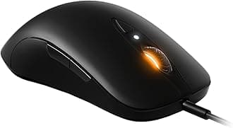 Steelseries Sensei Ten Gaming Mouse 18,000 Cpi Truemove Pro Optical Sensor Ambidextrous Design 8 ProgRAMmable Buttons 60M Click Mechanical Switches – RGB Lighting