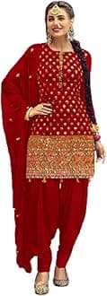 Ready to Wear Indian Pakistani Fashion Ethnic Wear Designer Girl Punjabi Salwar Kameez Patiala Suit for Women