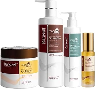 Collagen Hair Treatment Deep Repair+ Argan Oil Shampoo+Leave-In Conditioner