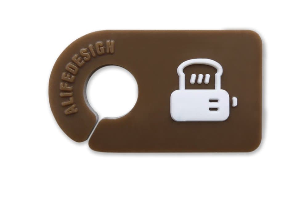 Travel Style Plug Tag Cable Identifier Manager Kitchen (Audio, Lamp, Coffee, Microwave, Tea Kettle, Toaster) T2