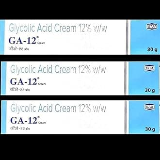 GA-12, glycolic acid CREAM PACK OF 3