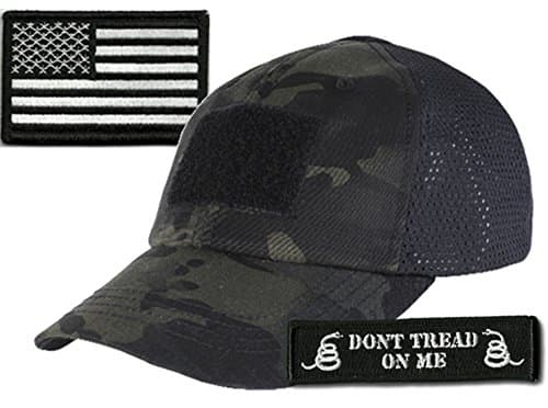 Gadsden and CulpeperOperator Cap Bundle - w USA/Dont Tread Patches