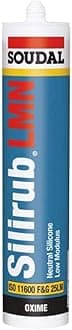 Soudal Silirub LMN Neutral Silicone - 300ml - White