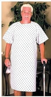 Pack of 4 Hospital Gown - Medical Gown