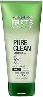 Garnier Fructis Style Pure Clean Styling Gel 6.8 oz (Pack of 4)