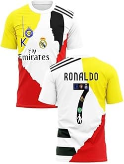 Ronaldo 7 Jersey for Boys and Mens 2025/26 (CR7 Fans Jersey Special Version)(Kids,Boys,Men)